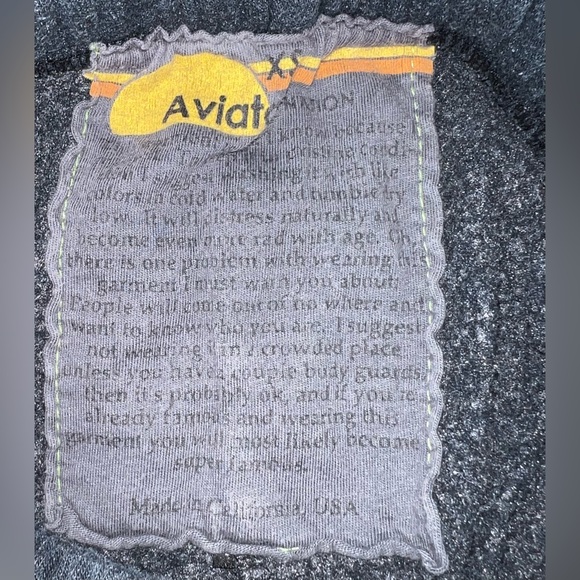 Aviator Nation Venice Sweatpants Charcoal Size XS - Picture 10 of 13